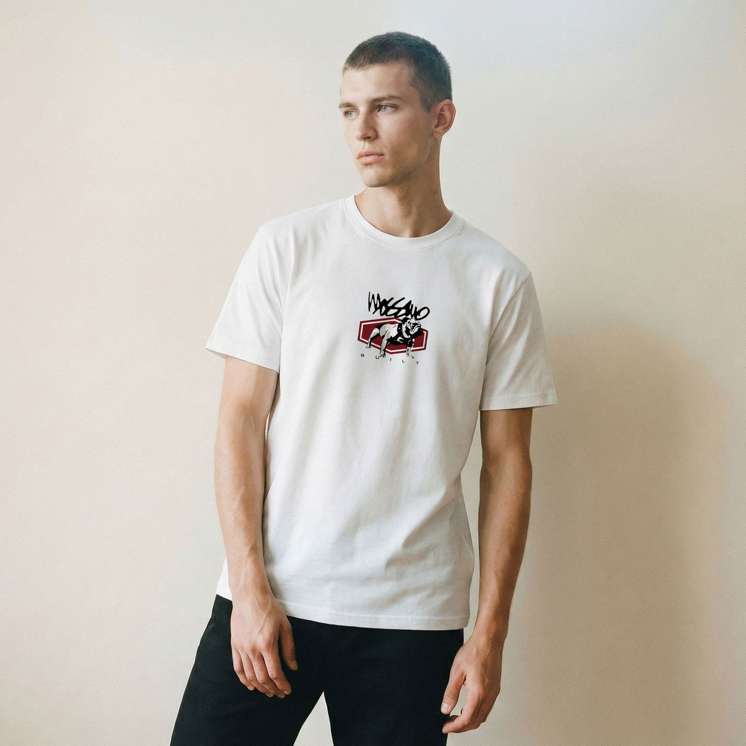 MOSSIMO BUILT T-SHIRT WHITE
