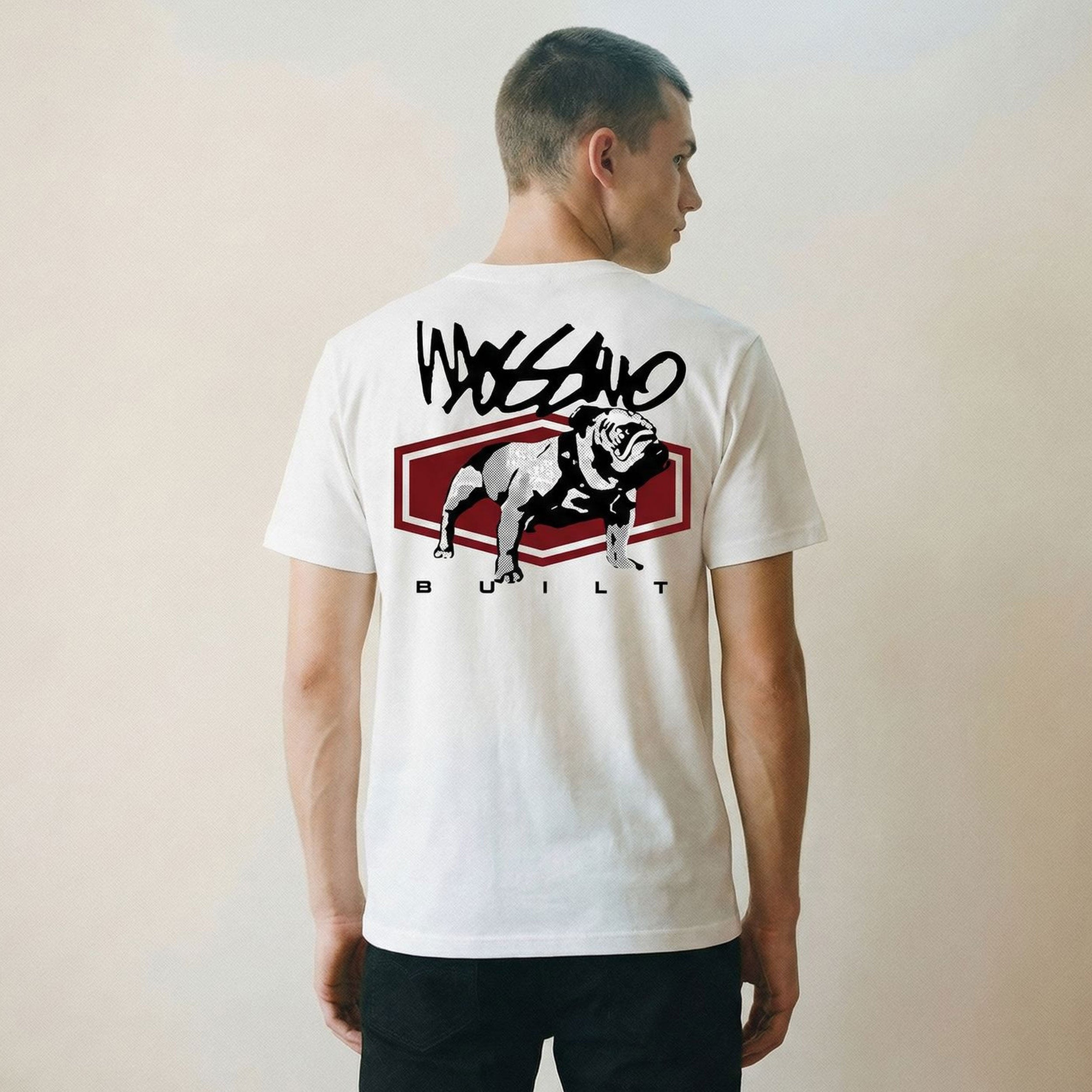 MOSSIMO BUILT T-SHIRT WHITE