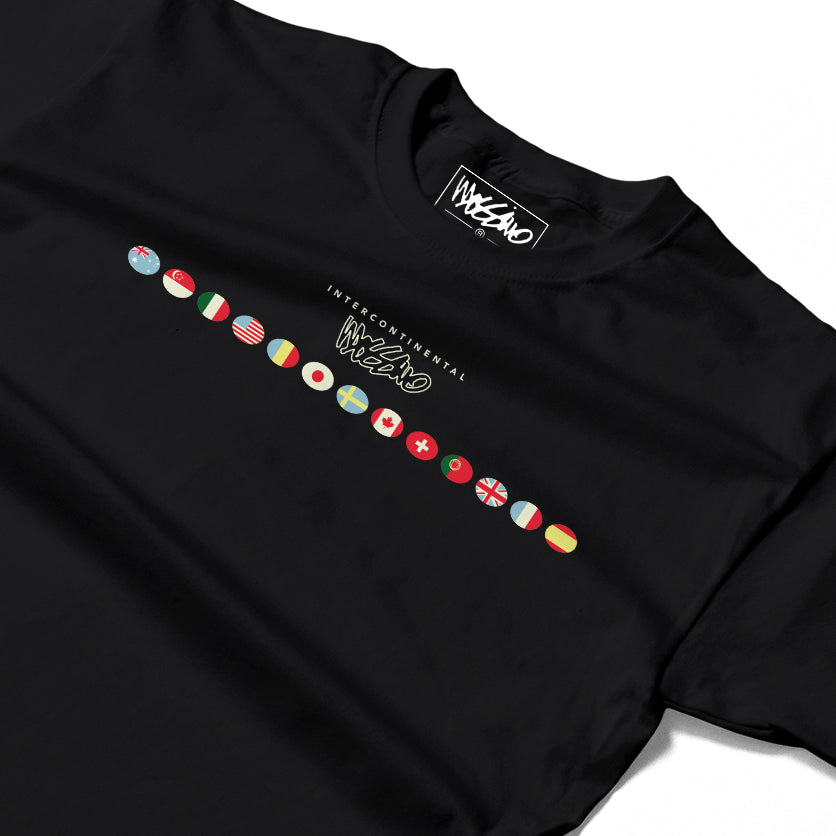 MOSSIMO INTERCONTINENTAL T-SHIRT BLACK