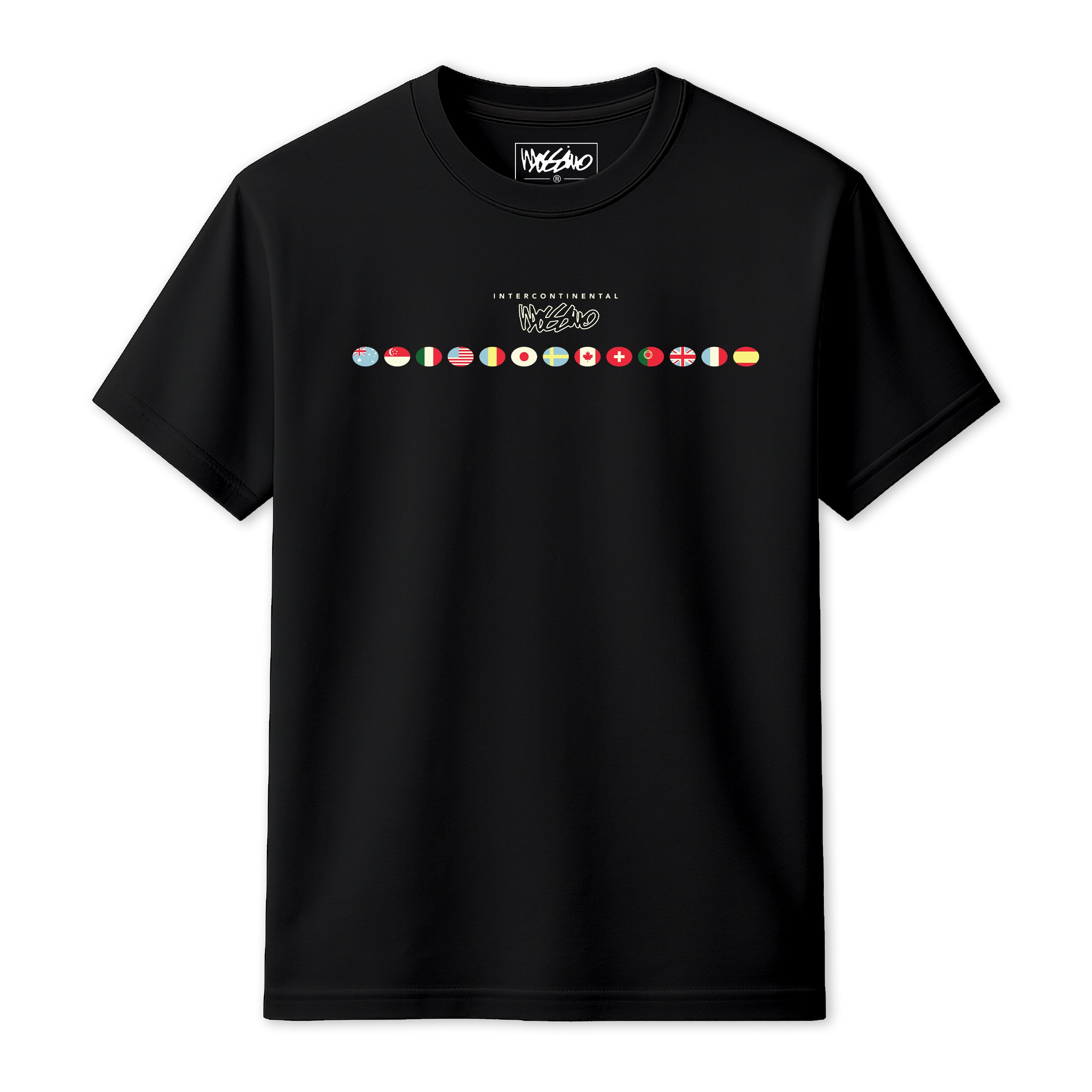 MOSSIMO INTERCONTINENTAL T-SHIRT BLACK