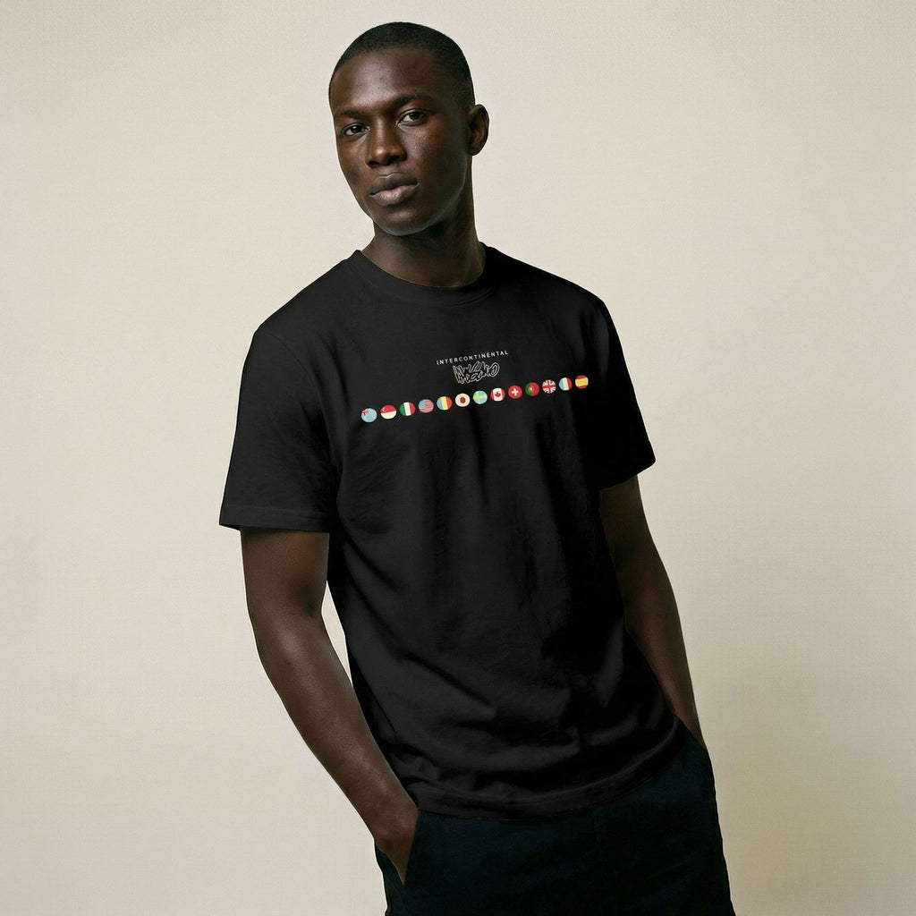 MOSSIMO INTERCONTINENTAL T-SHIRT BLACK