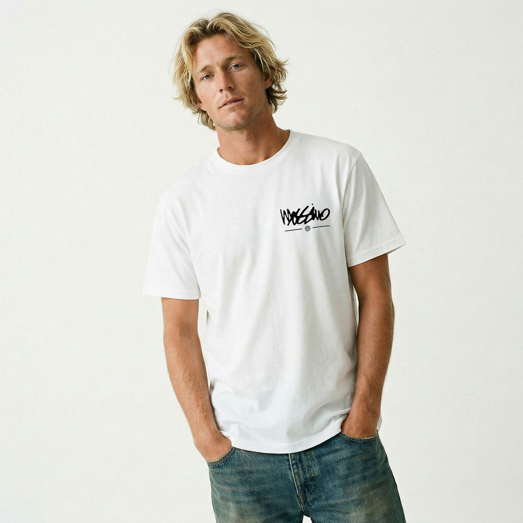 MOSSIMO SIGNATURE T-SHIRT WHITE