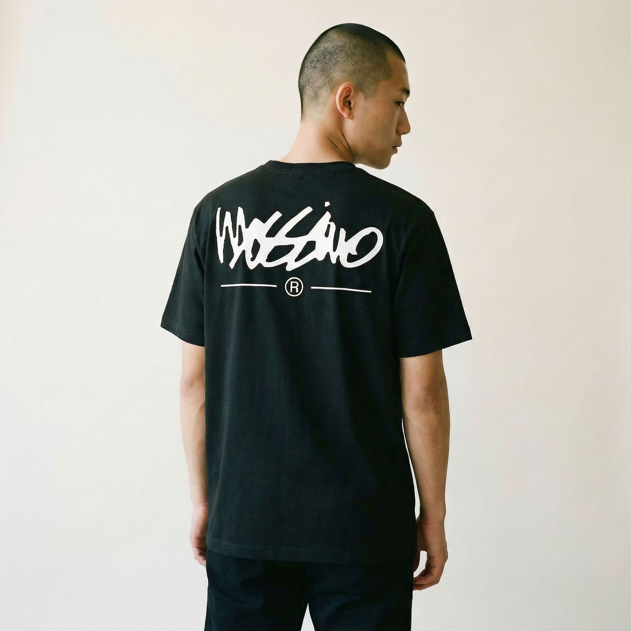 MOSSIMO SIGNATURE T-SHIRT BLACK