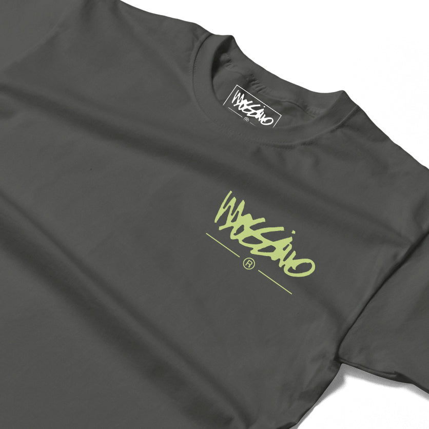 MOSSIMO SIGNATURE T-SHIRT LIGHT GRAPHITE