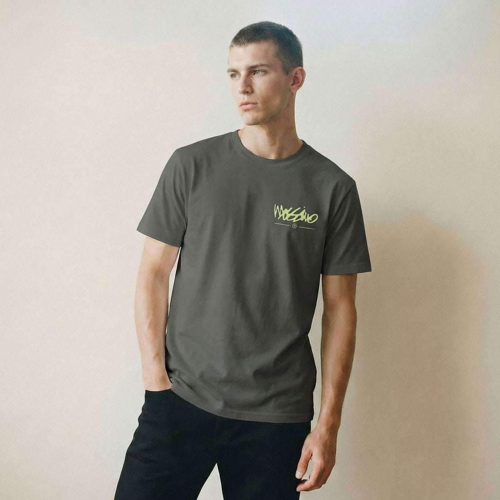 MOSSIMO SIGNATURE T-SHIRT LIGHT GRAPHITE
