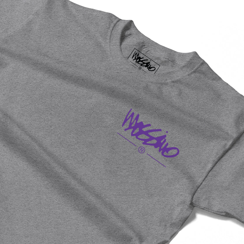 MOSSIMO SIGNATURE T-SHIRT GREY MARL