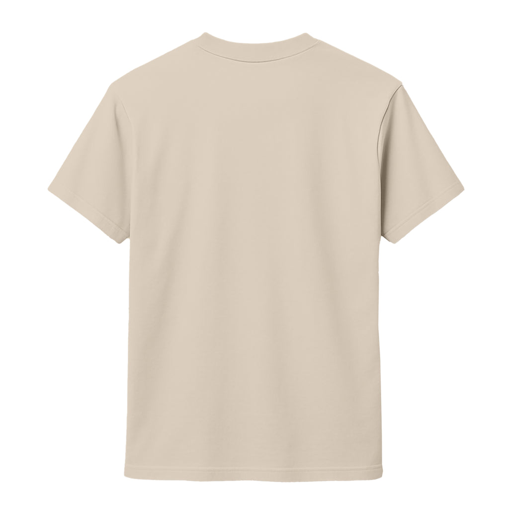 MOSSIMO BACK IN THE DAY T-SHIRT NATURAL