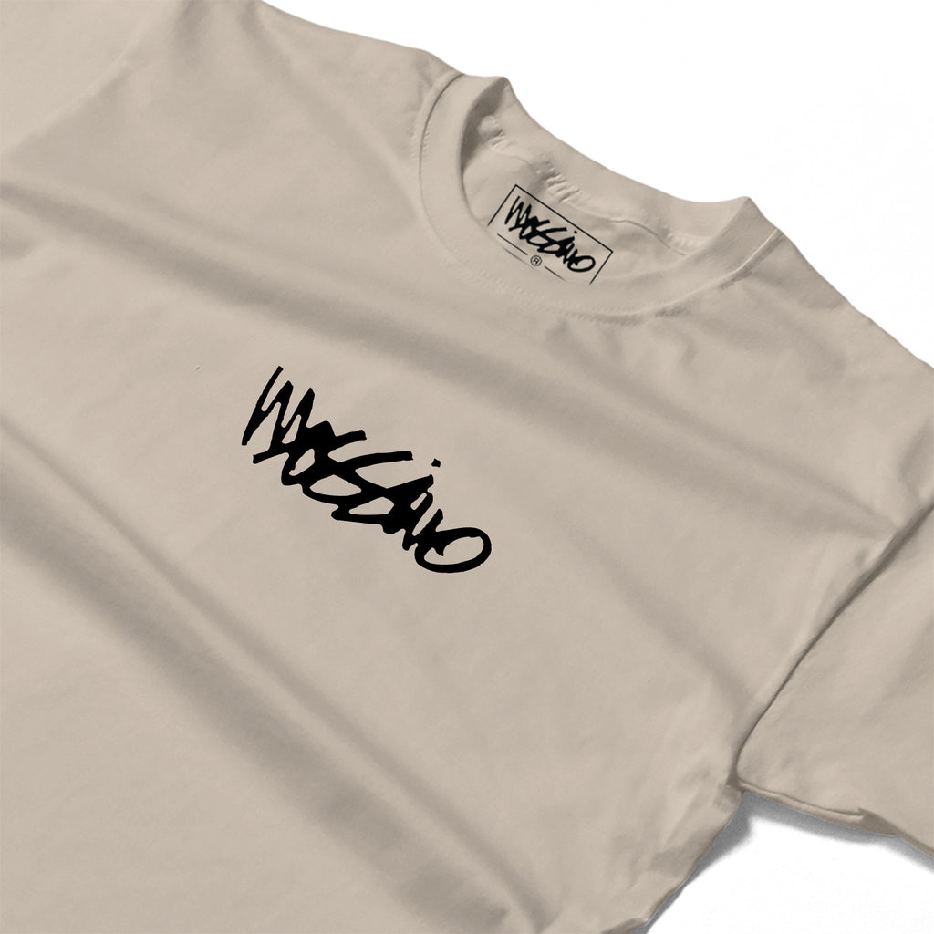 MOSSIMO COUP DE GRACE T-SHIRT NATURAL