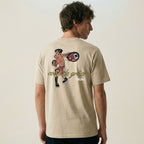 MOSSIMO COUP DE GRACE T-SHIRT NATURAL