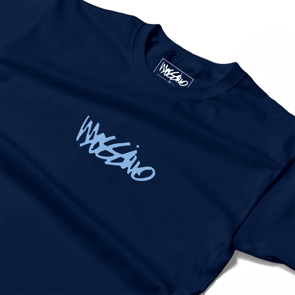 MOSSIMO HORSE RACE T-SHIRT NAVY