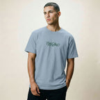 MOSSIMO LONE WOLF T-SHIRT MINERAL BLUE