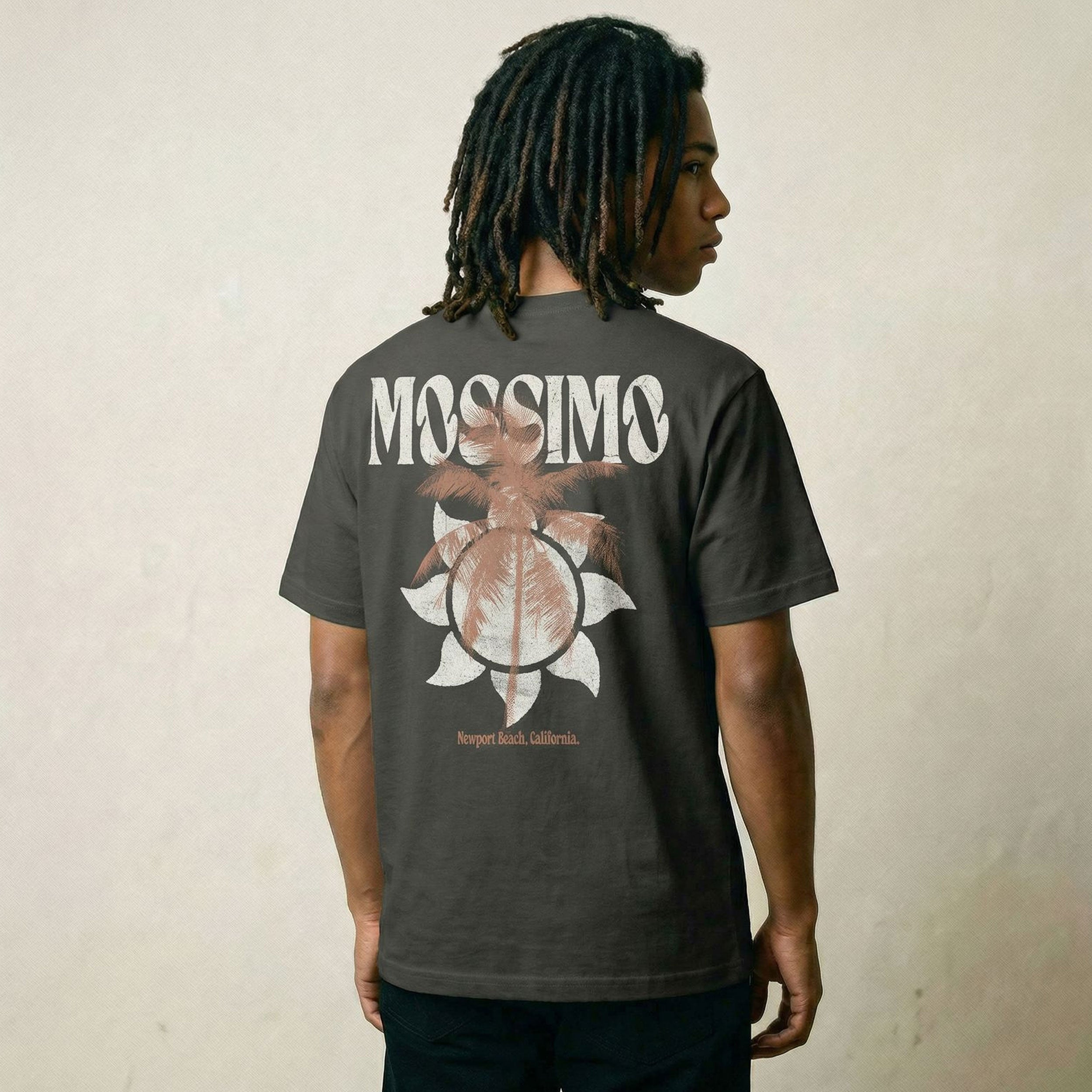MOSSIMO NEWPORT BEACH T-SHIRT Charcoal
