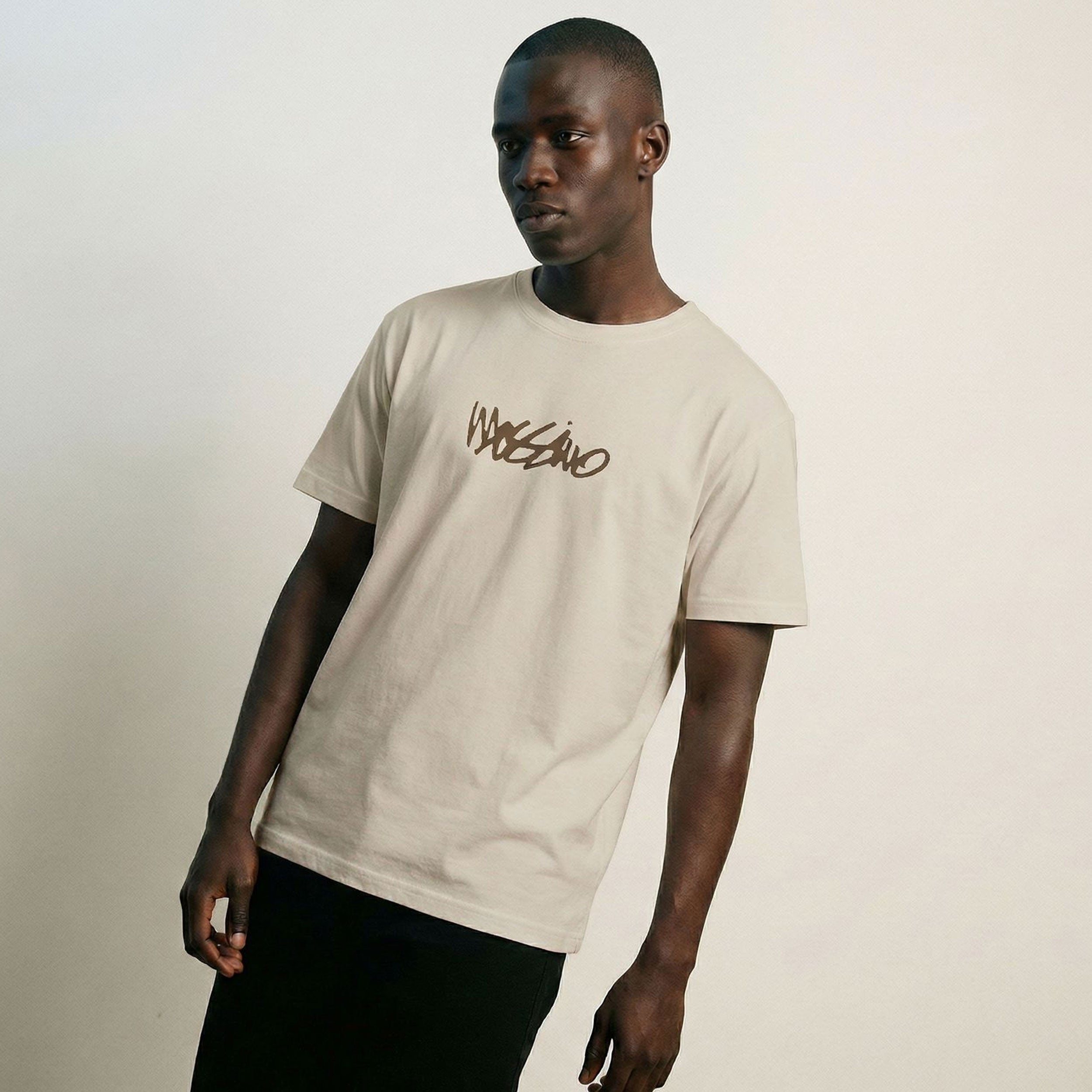 MOSSIMO PIN UP T-SHIRT NATURAL
