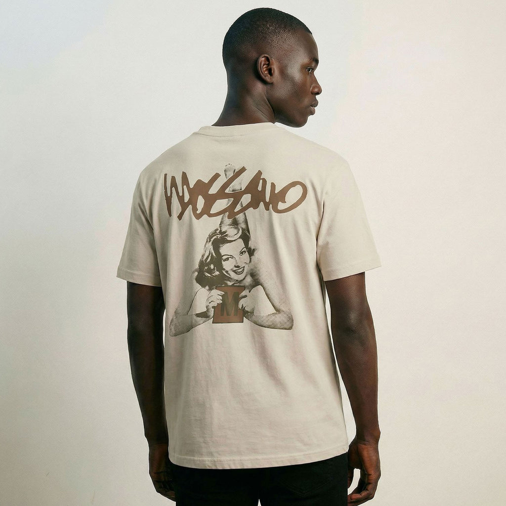 MOSSIMO PIN UP T-SHIRT NATURAL