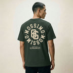MOSSIMO STENCIL T-SHIRT BOTTLE GREEN