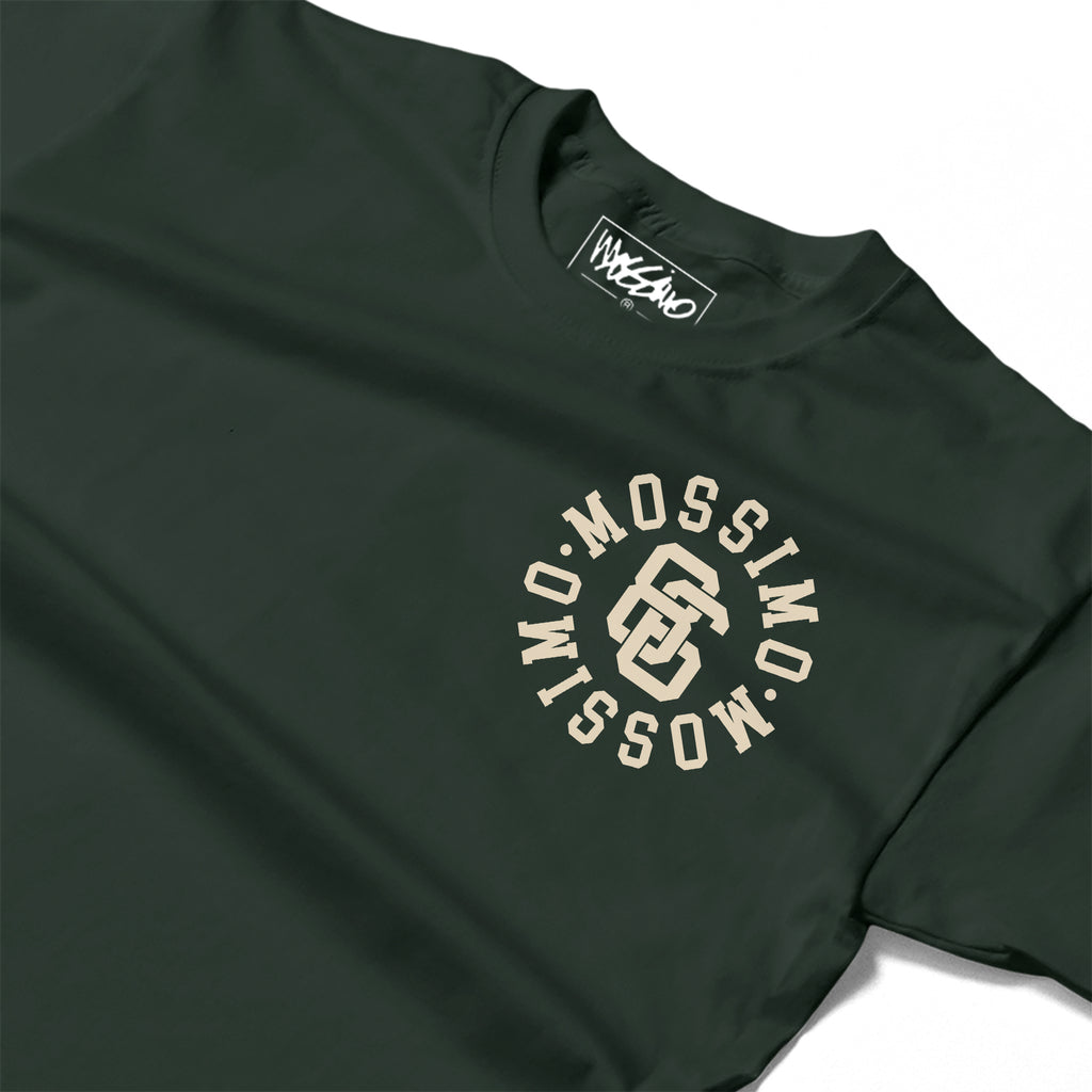 MOSSIMO STENCIL T-SHIRT BOTTLE GREEN