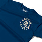 MOSSIMO STENCIL T-SHIRT MOUNTAIN BLUE