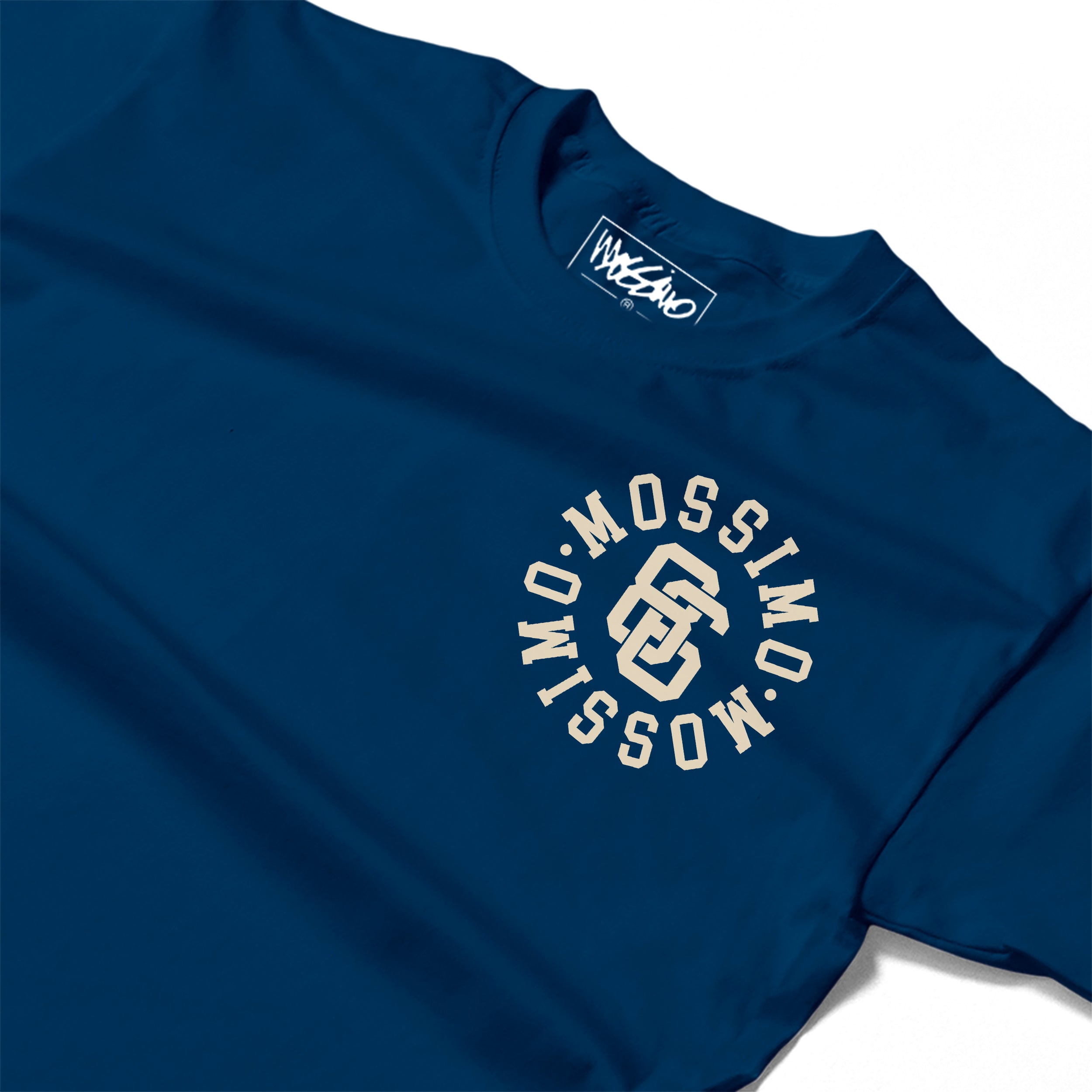 MOSSIMO STENCIL T-SHIRT MOUNTAIN BLUE